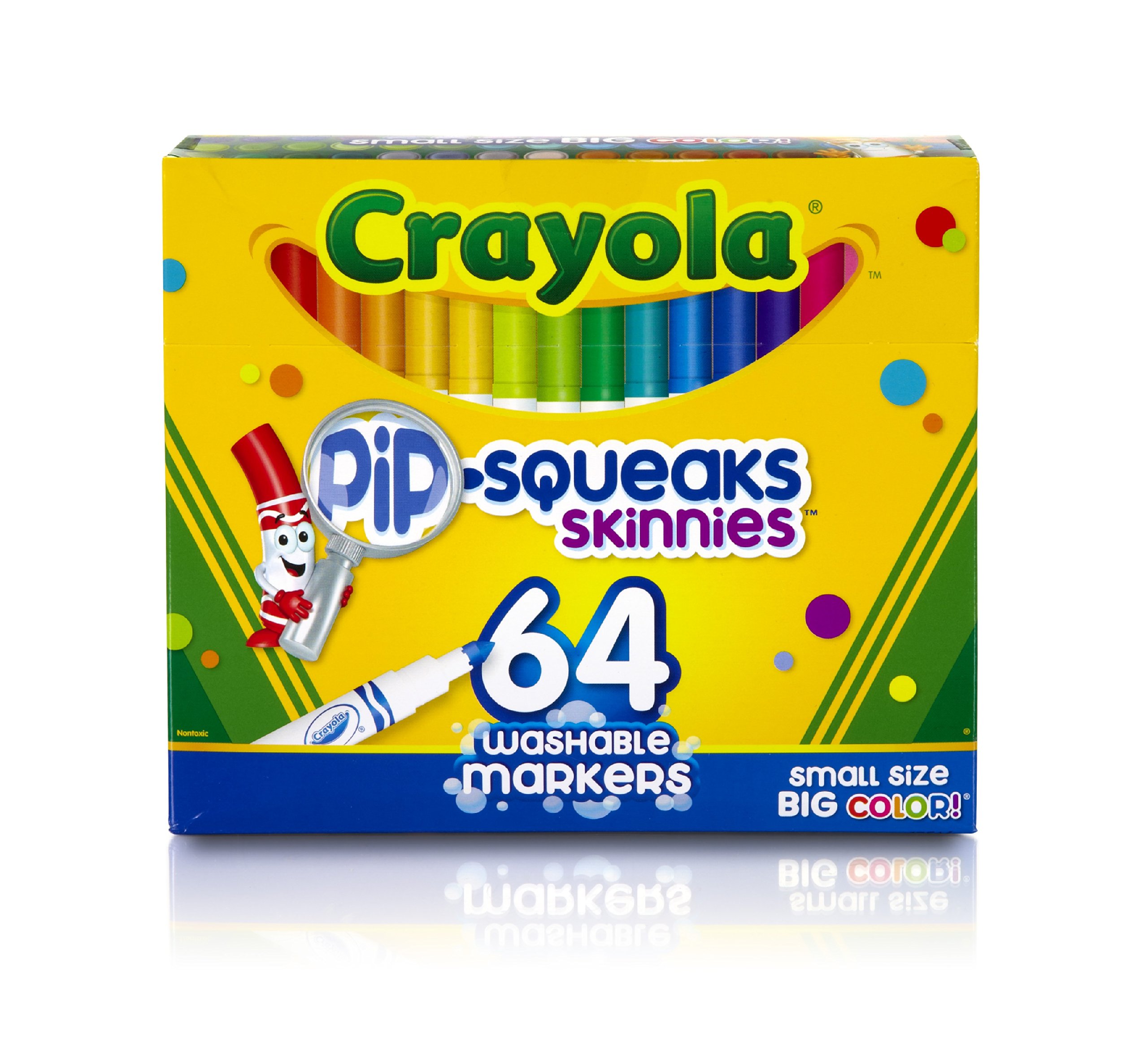 Crayola 58-7713 Fineline Markers 12 Vibrant Colors with Fine Tips