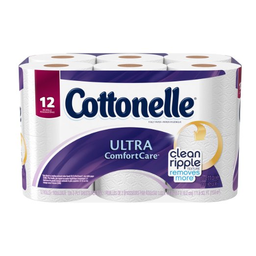 Cottonelle Toilet Paper, Strong Bath Tissue