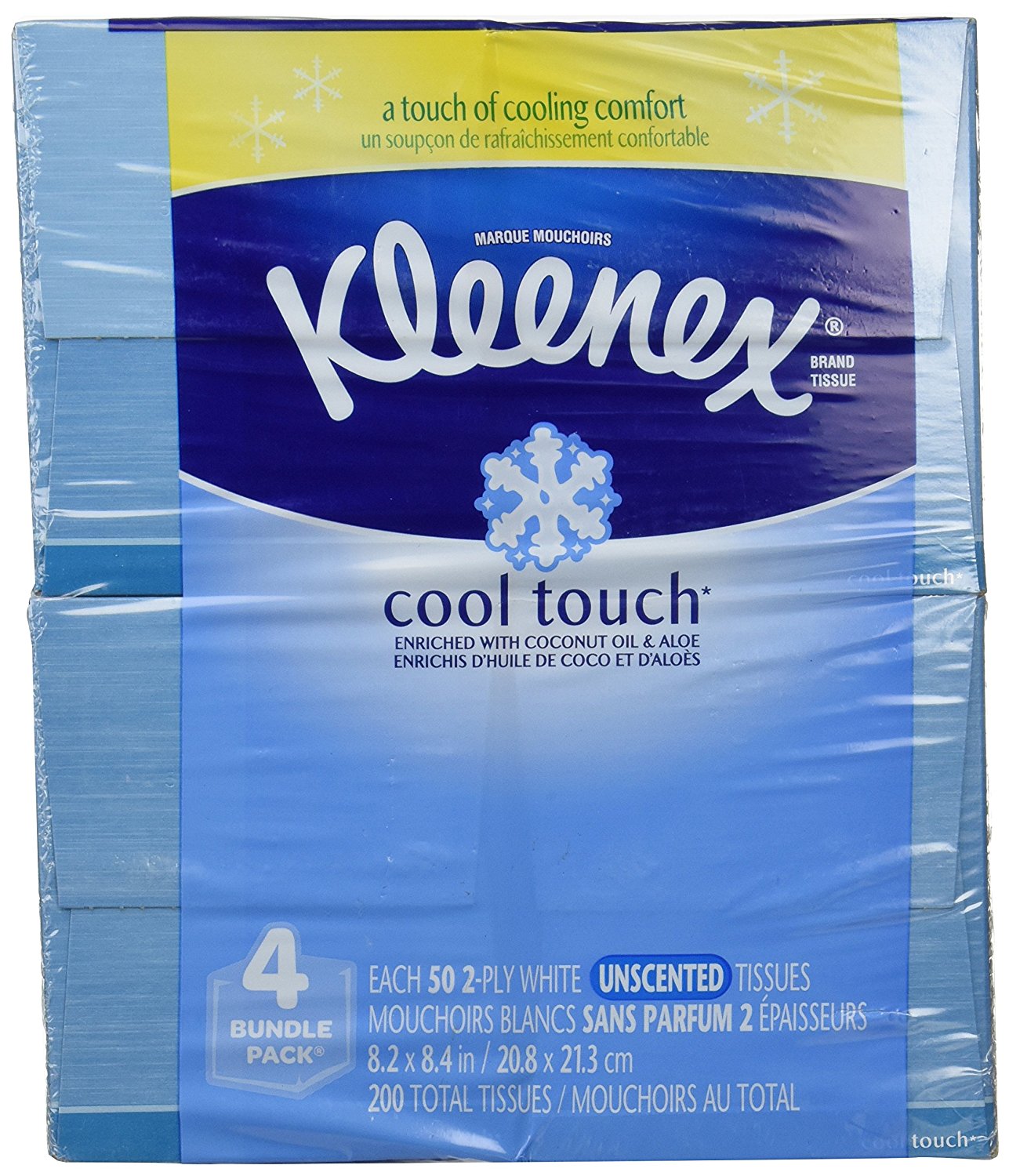 cafetaria stortbui ik draag kleding Kleenex Cool Touch Tissues, Upright – 50 ct – 4 pk – Catman Stores