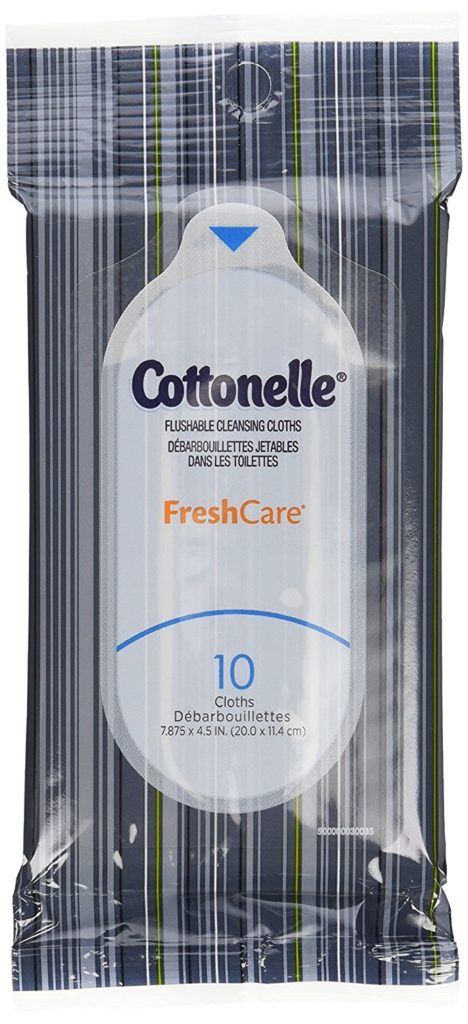 Cottonelle Fresh Care Flushable Wipes, Travel Pack, 14 Travel Packs of ...